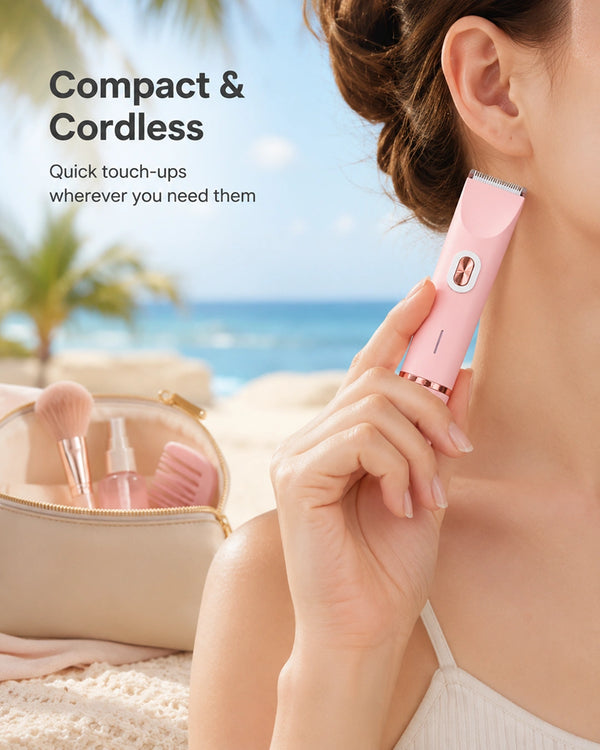 2-in-1 Painless Bikini Hair Trimmer