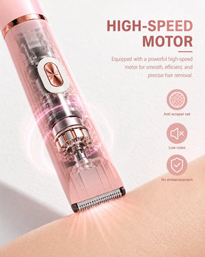 2-in-1 Painless Bikini Hair Trimmer