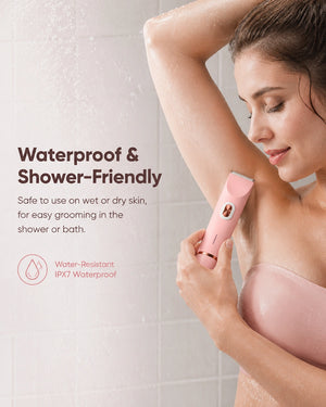 2-in-1 Painless Bikini Hair Trimmer