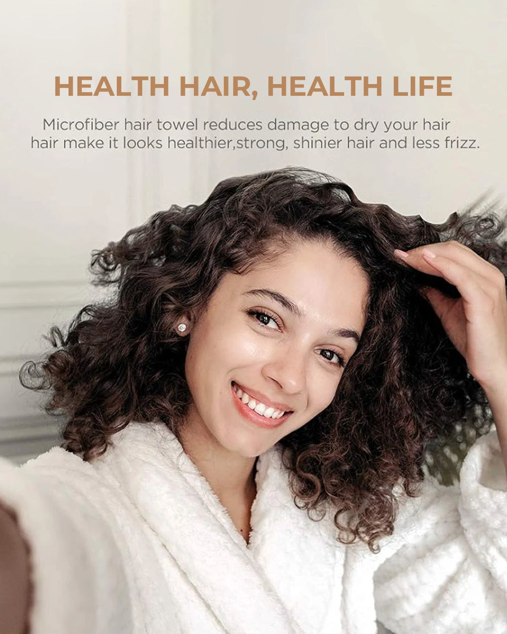 Drying Hair Wrap Towels