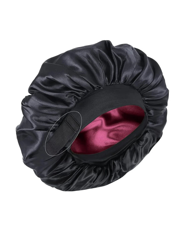 Adjustable Double Layer Hair Bonnet