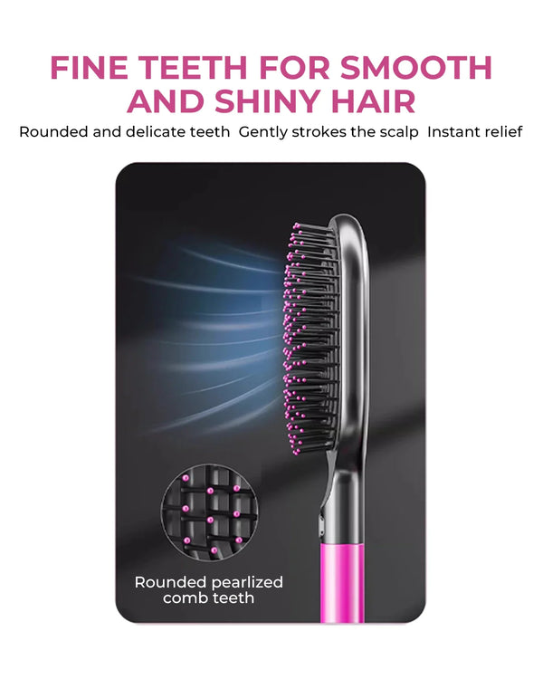 Pro Anti-Static Long Hair Cushion Brush