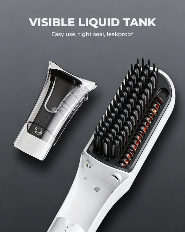 Ionic Steam Hair Straightening Brush